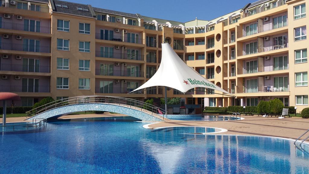 Pollo Resort Mikosta Apartments Sunny Beach Exterior foto