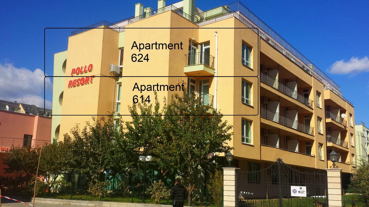 Pollo Resort Mikosta Apartments Sunny Beach Exterior foto