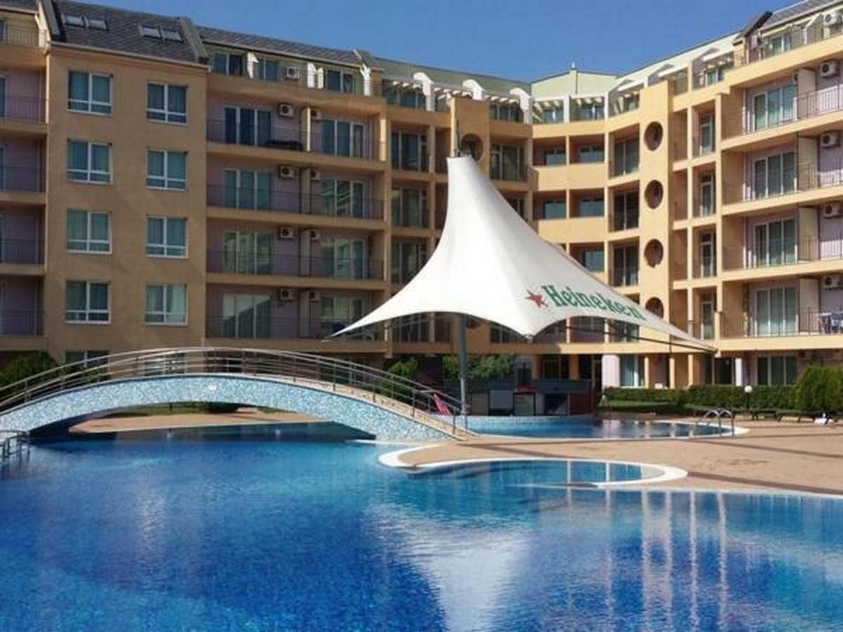 Pollo Resort Mikosta Apartments Sunny Beach Exterior foto